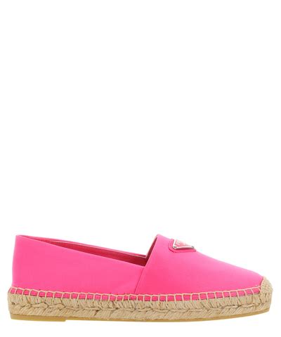 hot pink prada espadrilles|Prada peep toe espadrilles.